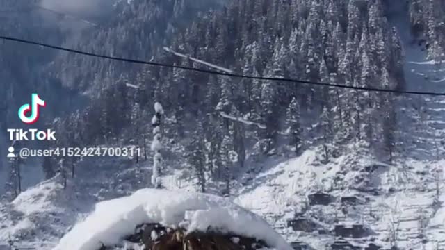 SNOW FAL IN KASHMIR