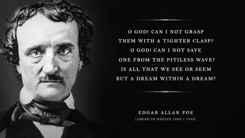 A Dream Within a Dream - Edgar Allan Poe (Powerful Life Poetry)