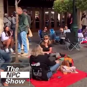 Calgary Weekend Picnic Protests In Front of J4b Pass Restaurants 🟠⚪🟣The NPC Show