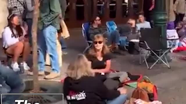 Calgary Weekend Picnic Protests In Front of J4b Pass Restaurants 🟠⚪🟣The NPC Show