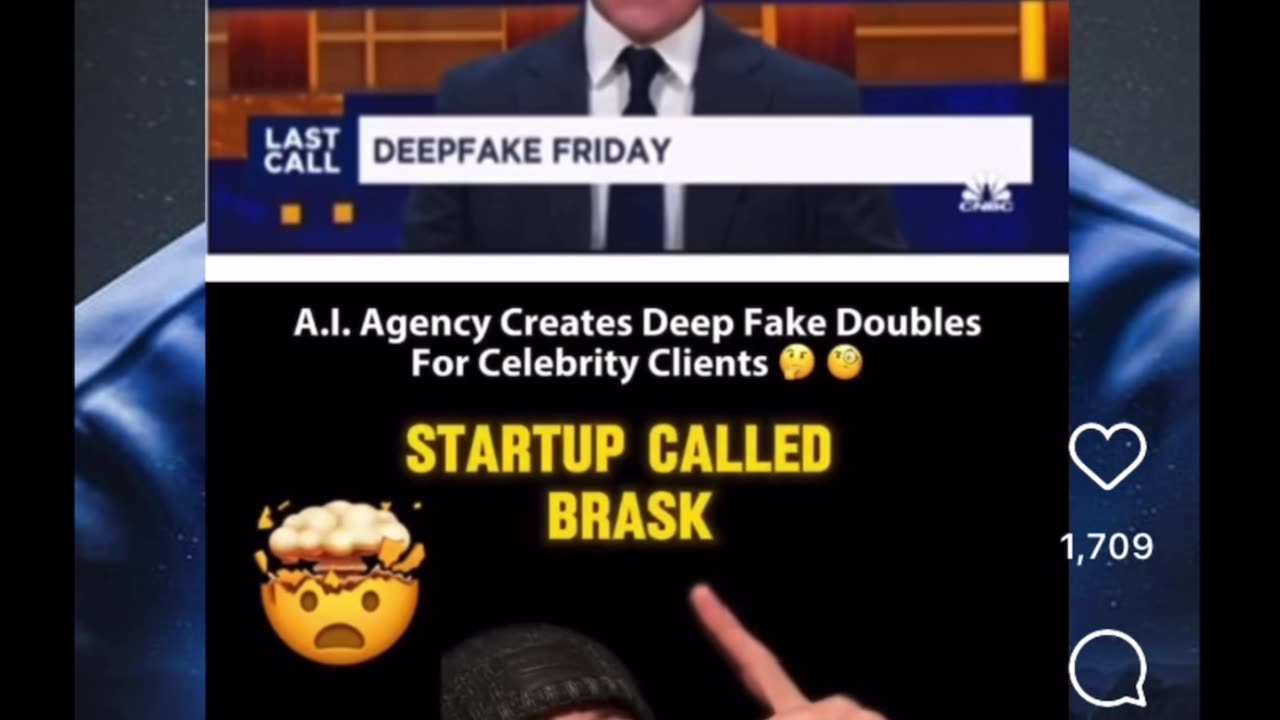 A.I. Agency Creates Deep Fake Doubles.