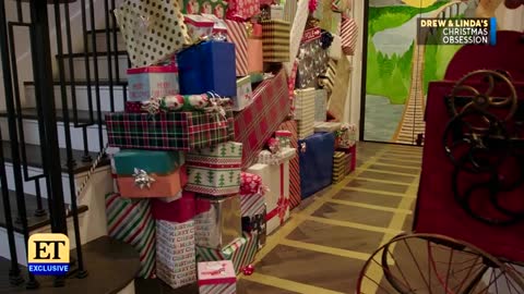 Look Inside Drew Scott and Wife Linda's Winter Wonderland Holiday House (Exclusive)