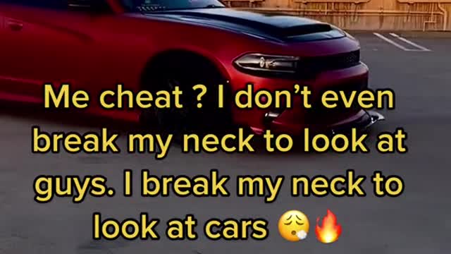 Me cheat ?