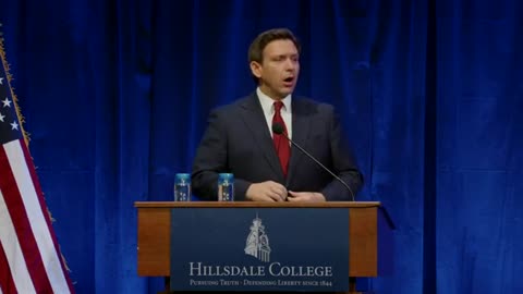 An Evening with Special Guest Governor Ron DeSantis At Hillsdale College
