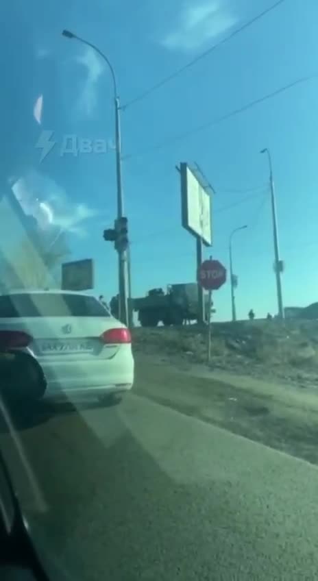 Russian troops in Kharkov