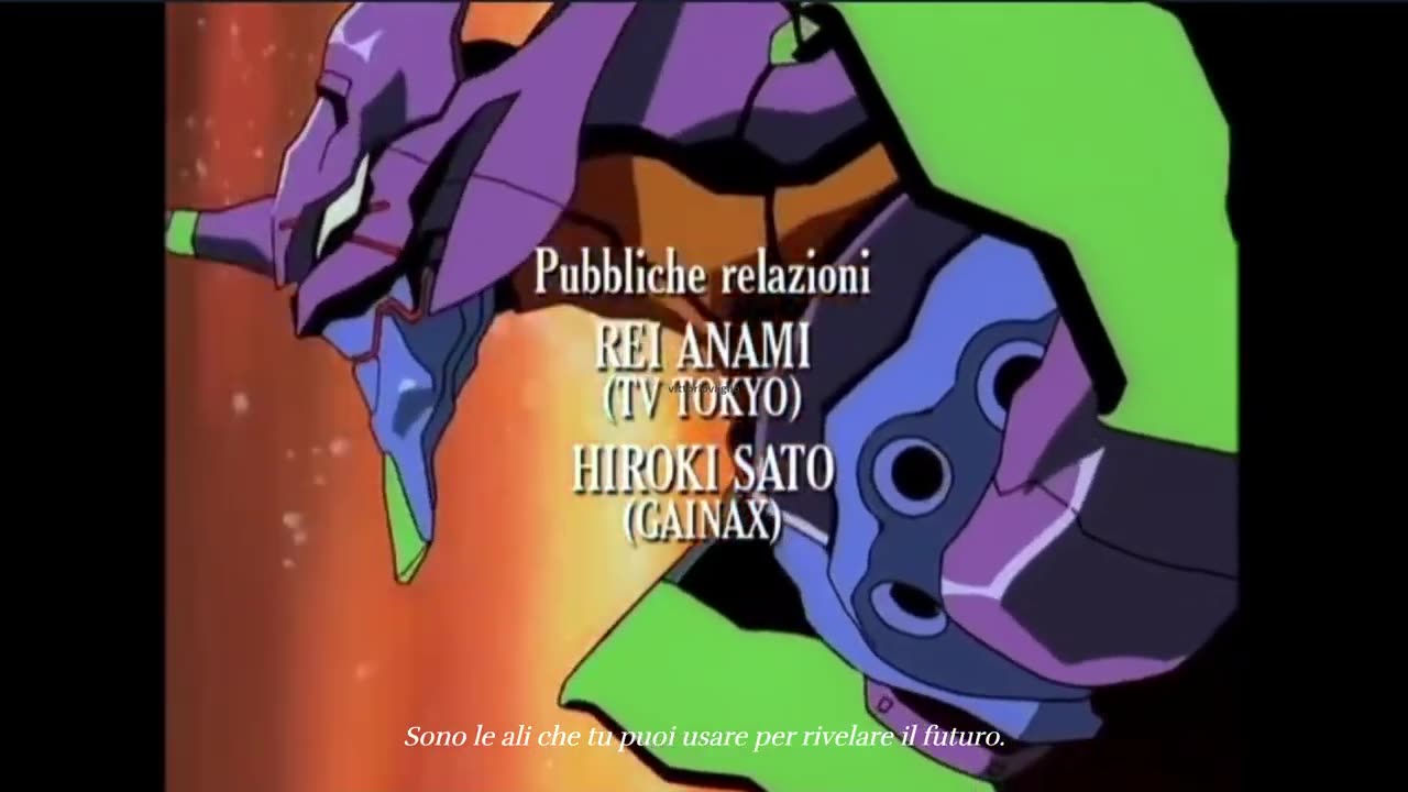 Evangelion Sigla Italiana (Evangelion Italian Opening)