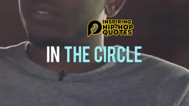 Kendrick Lamar Quote - Keep Good People Around You