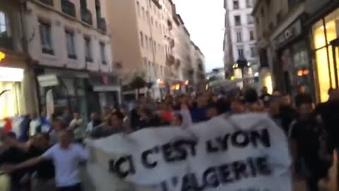 "This is Lyon, not Algeria”, says the banner in France. Europe is awakening.
