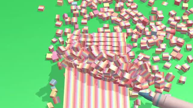 Soap cutting game ! Relaxing sounds! Satisfying ASMR Video