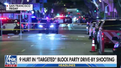 Drive-By At A San Francisco Block Party Leaves Nine People Hurt