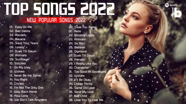 Top Hit music from BillBoard 2021 -2022 l Full PlayList