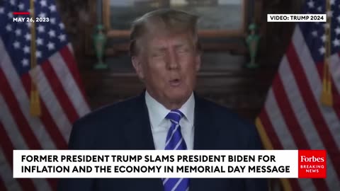 BREAKING NEWS_ Trump Laces Into Biden In Furious Memorial Day Message