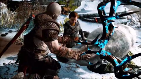 God of War - The Marked Trees - Hunt with Atreus