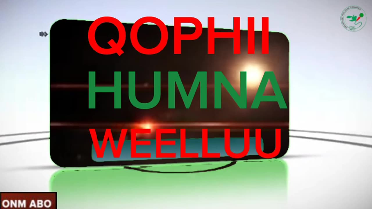 Qophii Humna Weelluu ONM-ABO Ebla 02-2024 itti Dhiyaadhaa!