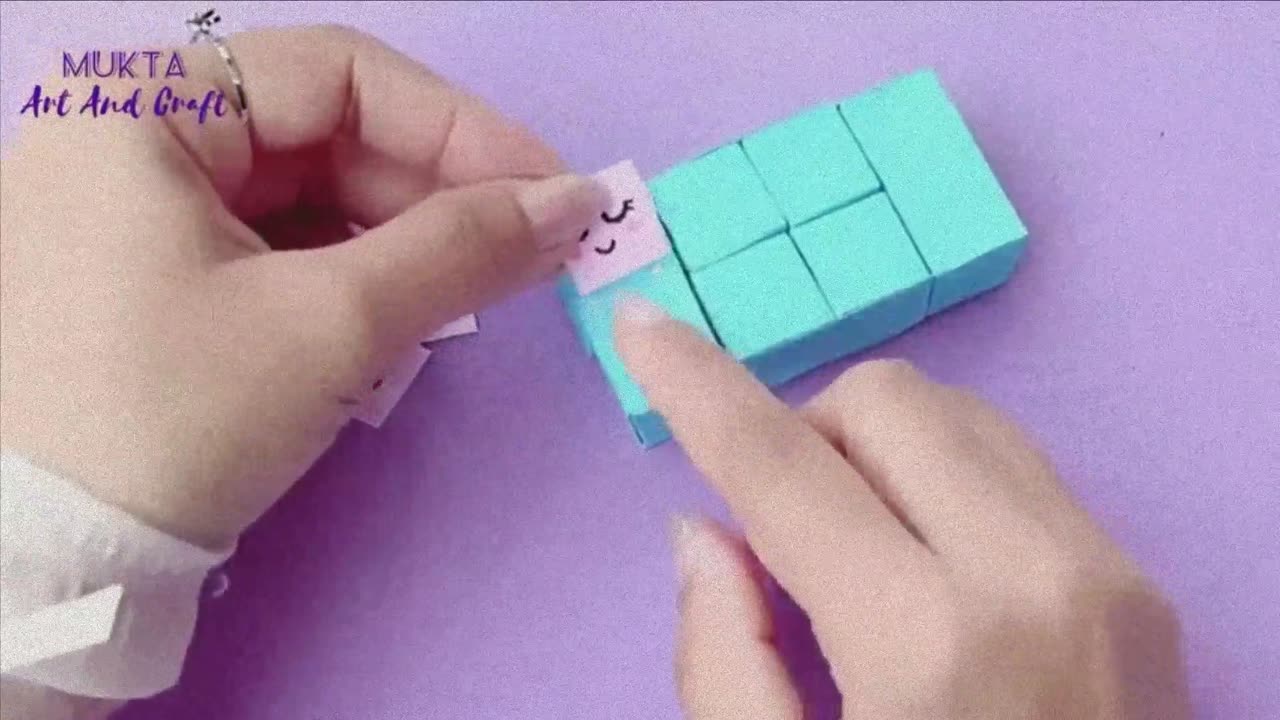 How to make a paper Infinity Cube Infinity cube fidget toy (viral TikTok fidget toys)