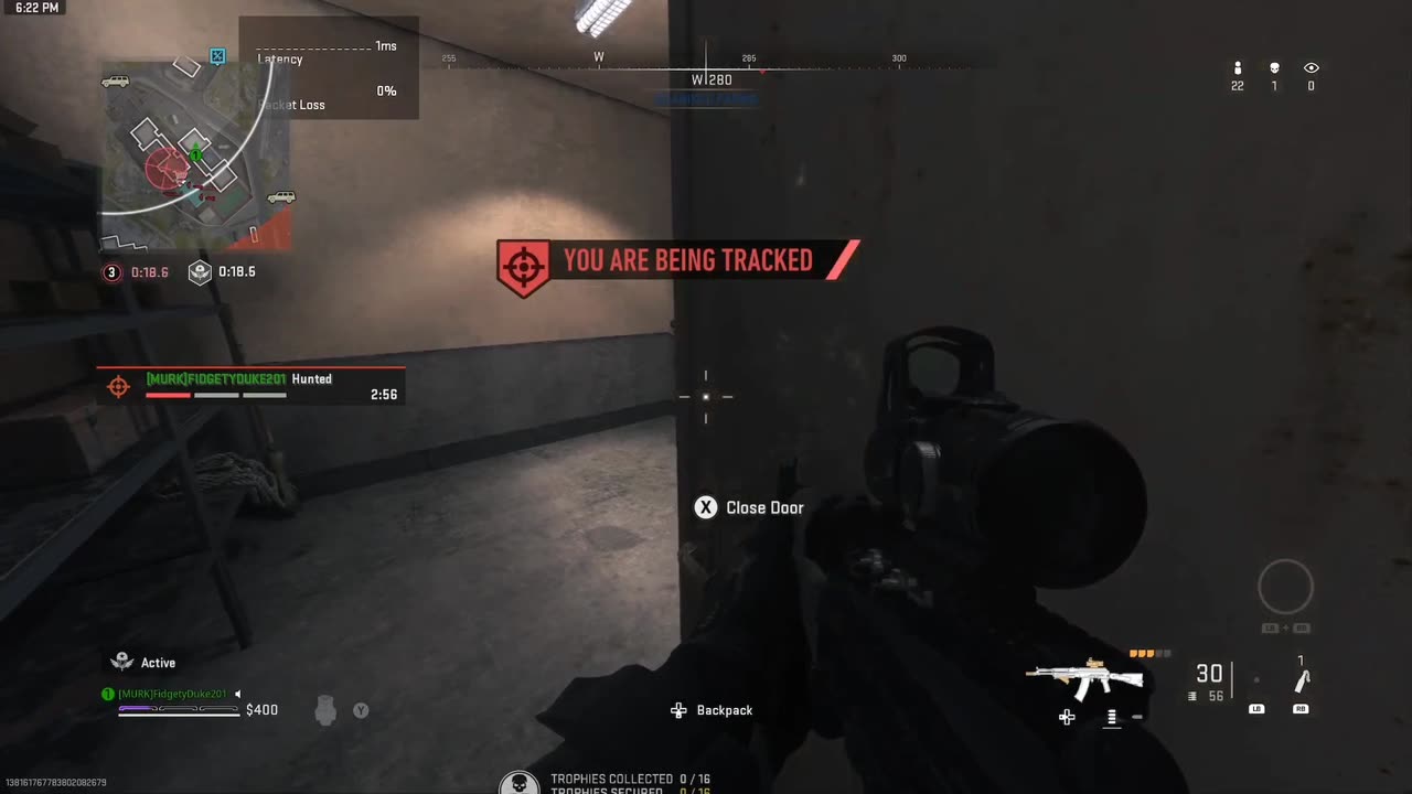 Being Tracked
