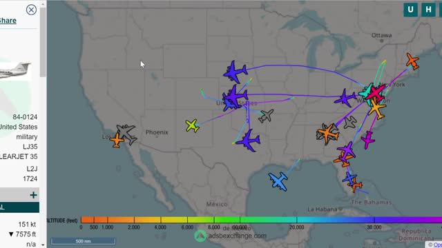 Trump Mar a Lago Military Flight January 6th Staged Event Plane Data Returns!