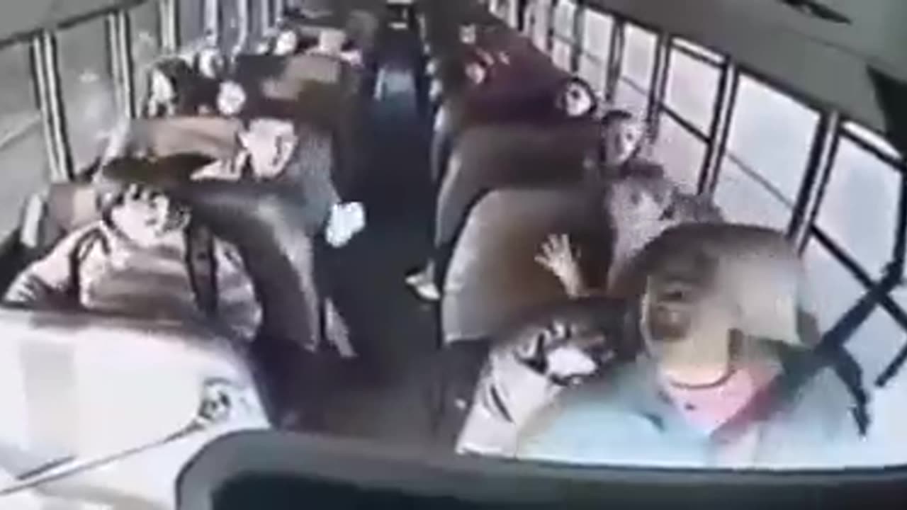 13-year-old gets behind the wheel as school bus driver suffers heart attack, vaccinated?