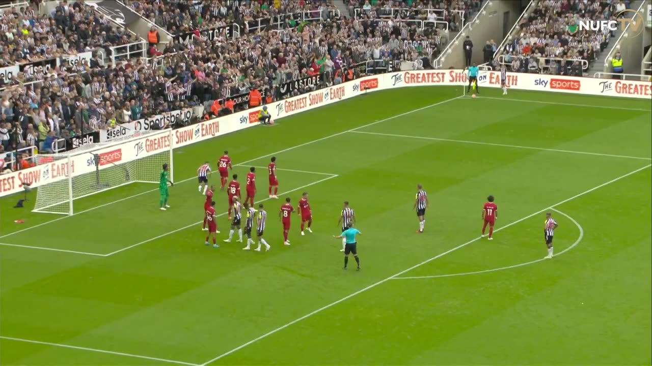 newcastle vs Liverpool extended highlights today