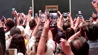 Climate protester smears Mona Lisa in cream