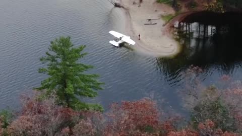 PRIVATE BEACHWITH MYSEAPLANE