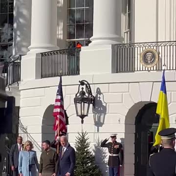 BREAKING: Zelensky arrives at White House for Biden talks
