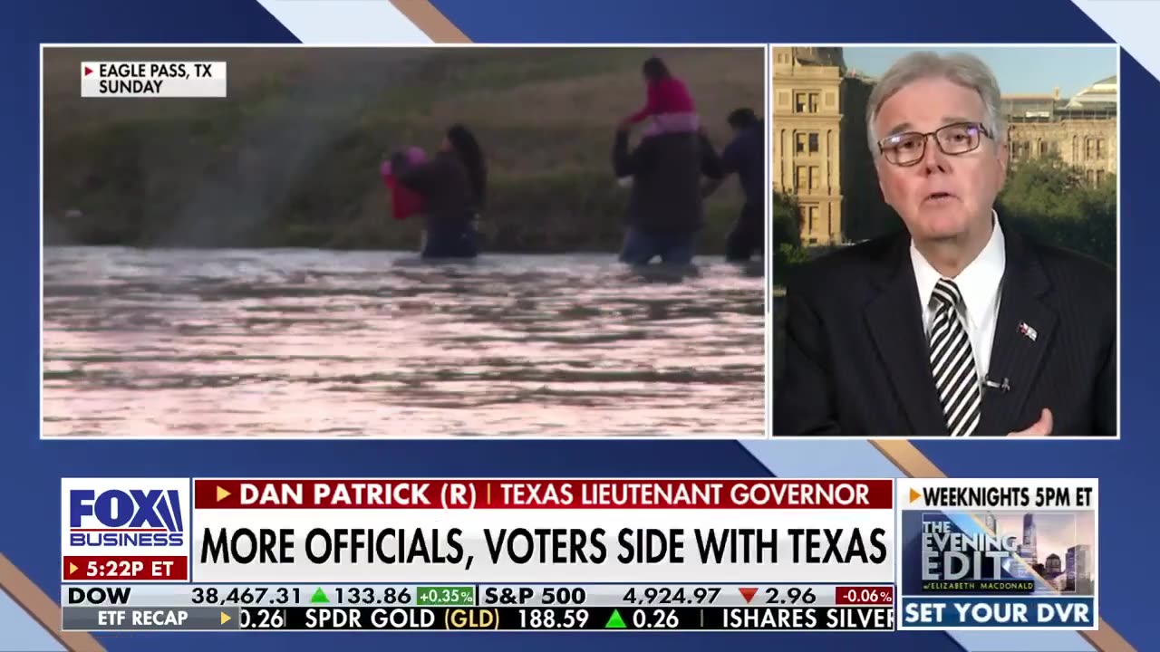 Joe Biden is not protecting the US border: Texas Lt. Gov. Dan Patrick