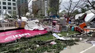 Deadly typhoon destroys parts of the Philippines