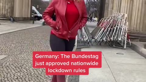 Germany: The Bundestag just approved nationwidelockdown rules