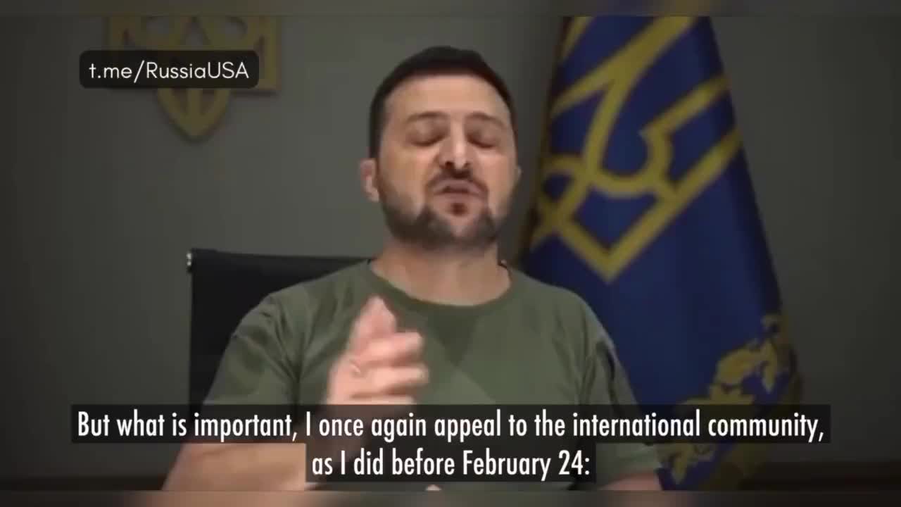 Volodymyr Zelenskyy calling NATO to bomb Russia to "prevent nuclear strikes"