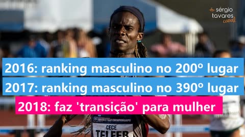 Craig Telfer, era um mediano atleta masculino, até ao dia em que se passou a "sentir" mulher...
