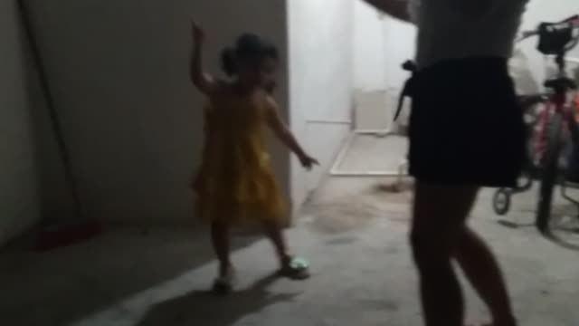 Baby got some moves!