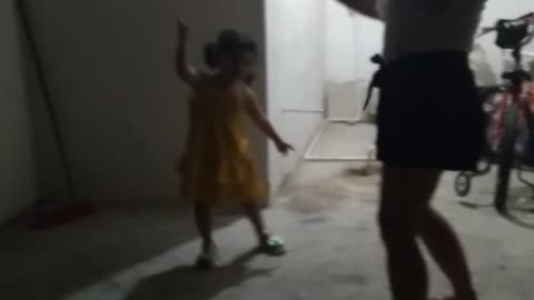 Baby got some moves!