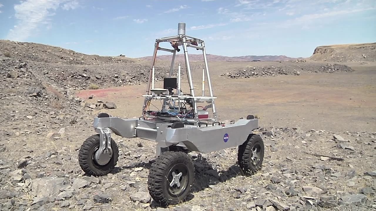 Rover Searches California Desert for Water to Simulate Future Lunar Missions