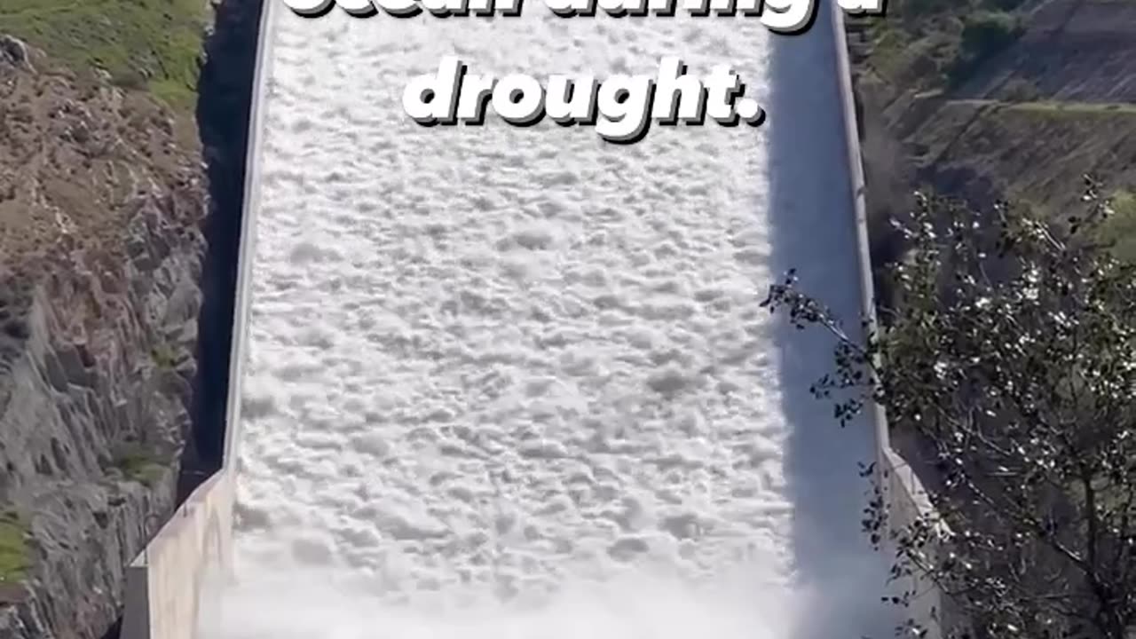 California wasting water in a drought