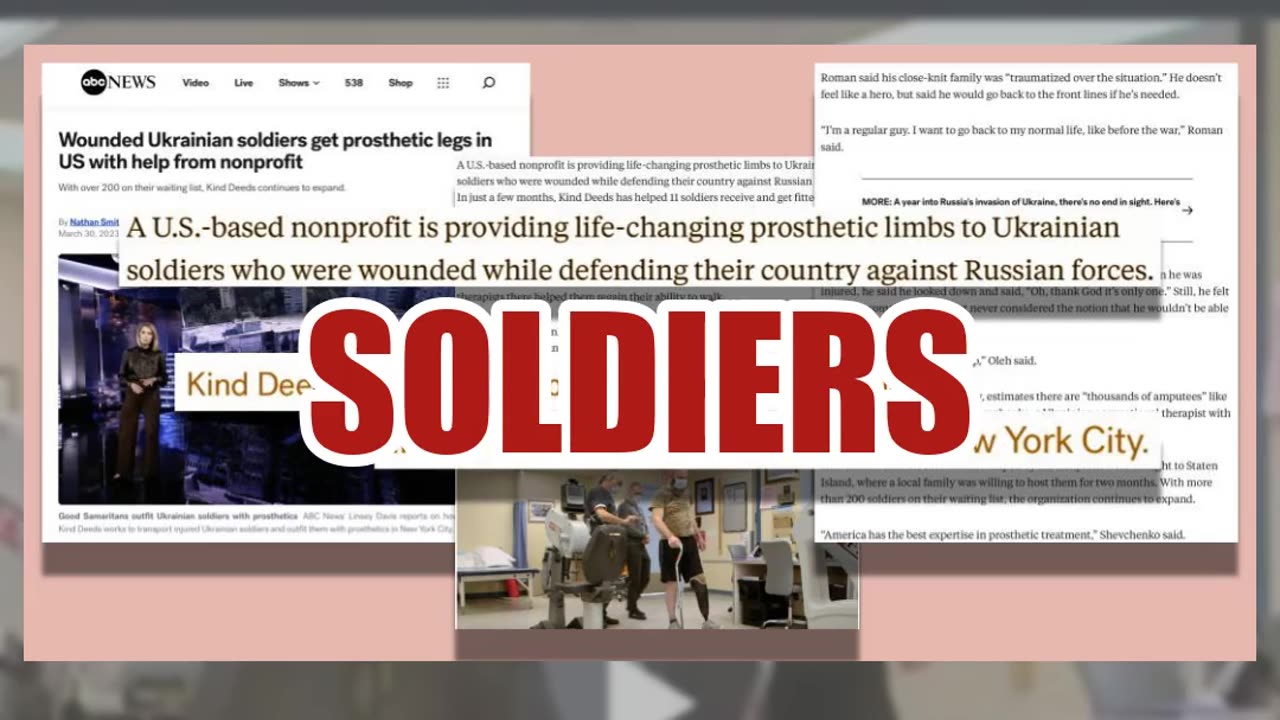 Fact Check: Video Has FAKE Audio Of ABC News Saying 'A Million Ukrainian Soldiers Have Died' -- AI