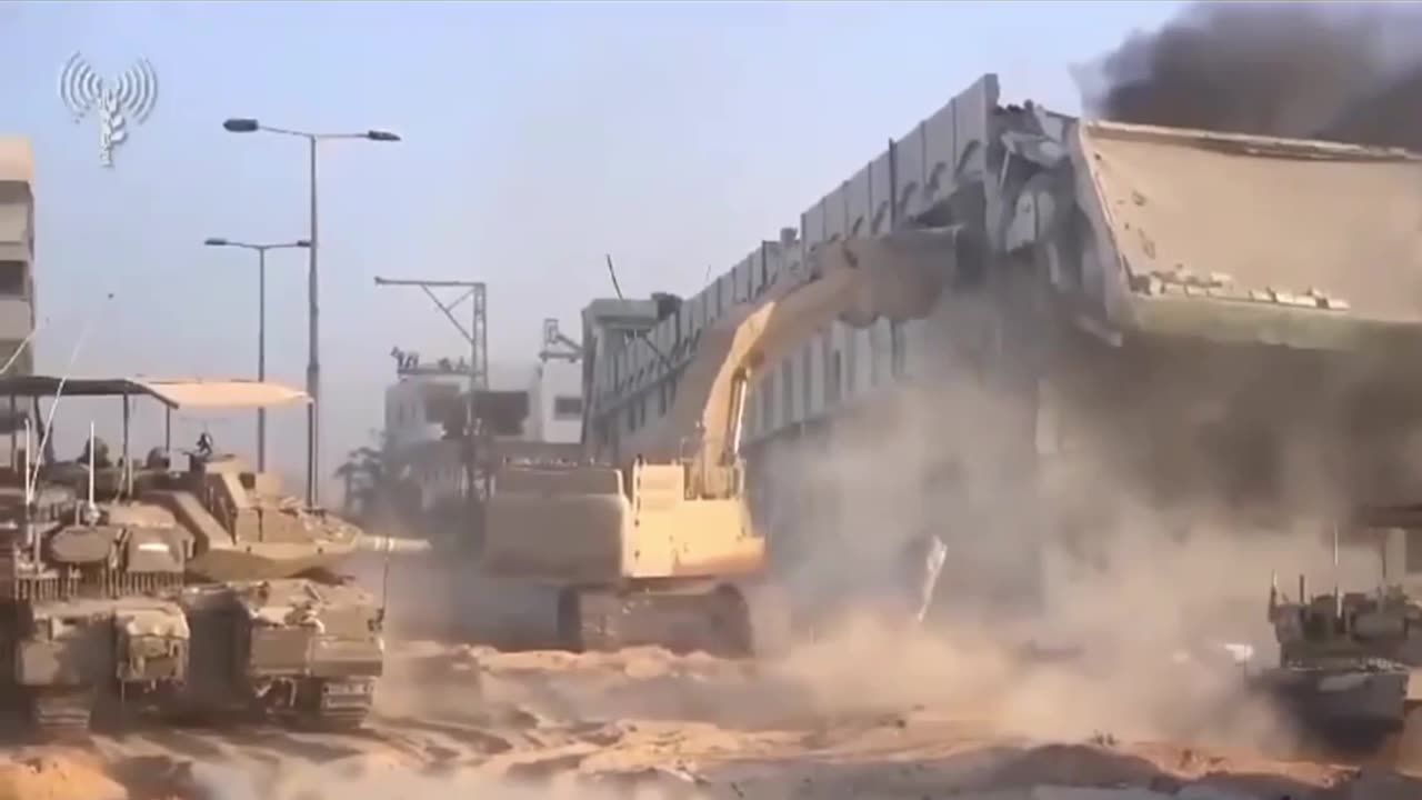 IDF storming Badr position in Gaza