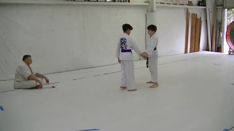 3rd Test techniques #6 & #7 Katate Dori Iikyo Omote & Ura