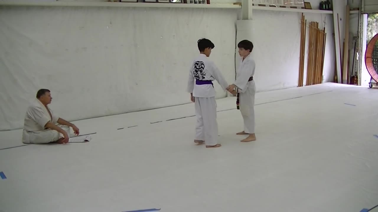 3rd Test techniques #6 & #7 Katate Dori Iikyo Omote & Ura