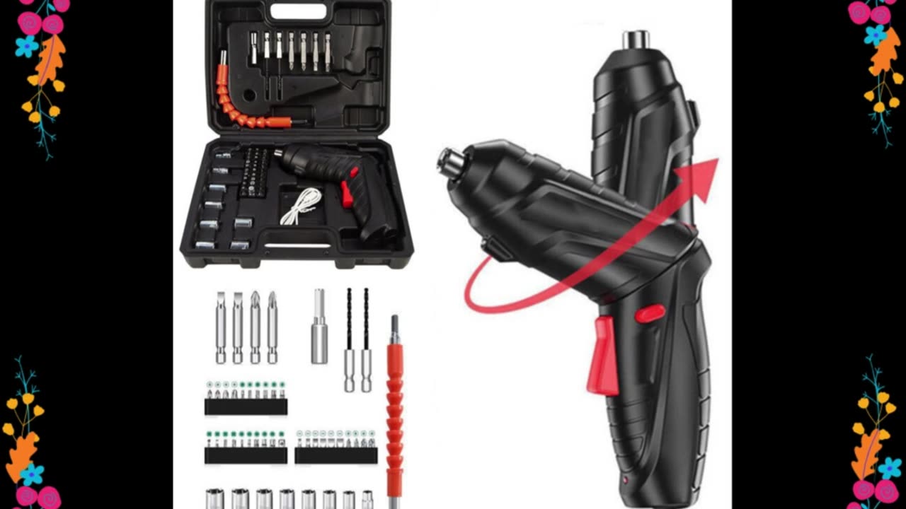 Compact 3.6V Household Power Tool Set with 1800mAh Lithium Battery