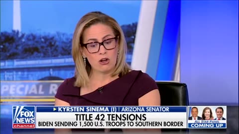 Sinema Slams KJP, Biden Over The Border -- 'Factually Not True'