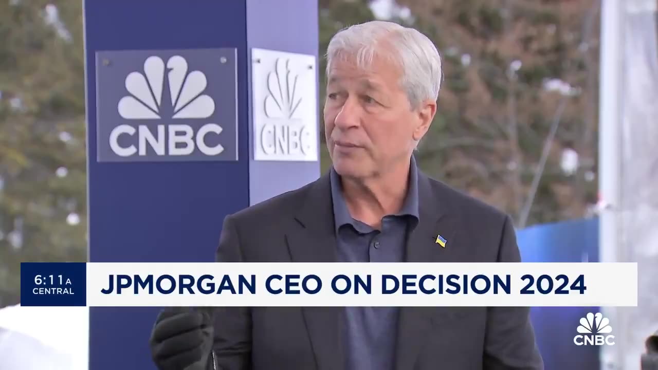 Jamie Dimon - People Are Voting For Trump Because He Was Right About The Economy