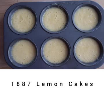 1887 Lemon Cakes