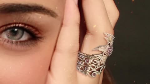 Embrace the Phoenix: Sterling Silver Ring