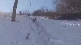 Mountain Riding with NO Sleds!