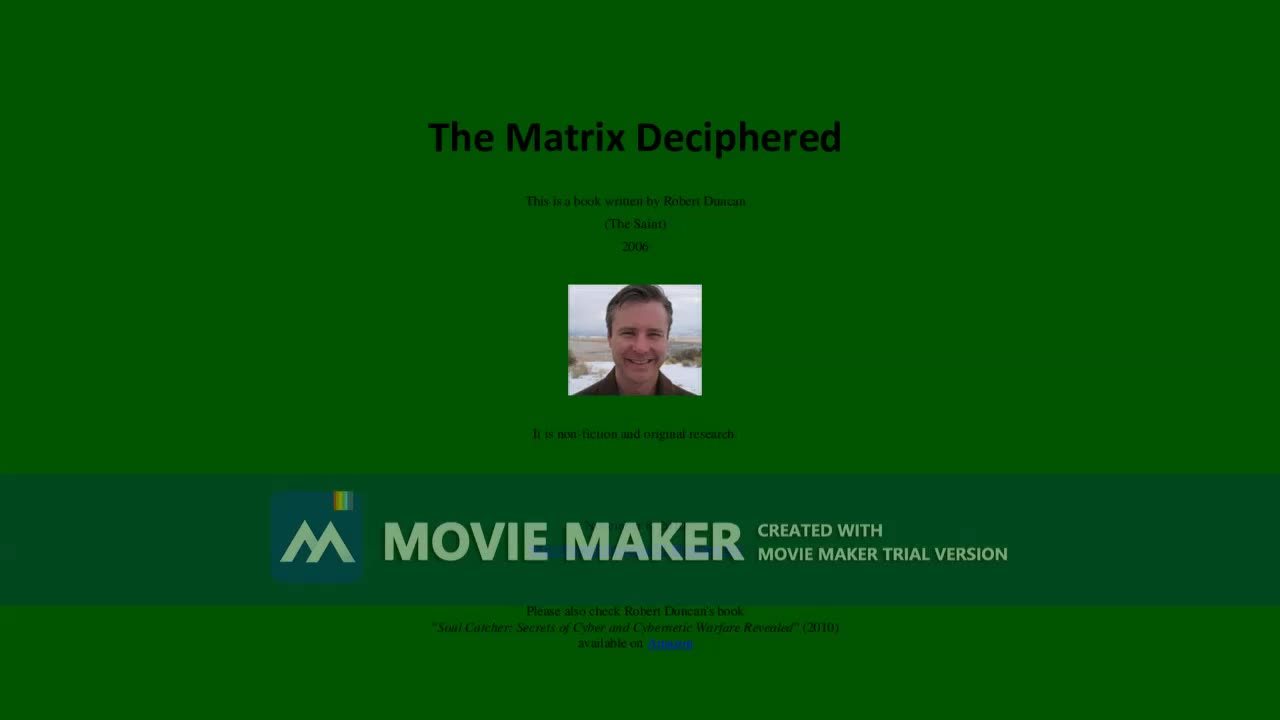 The Matrix Deciphered [pg.68] ( by Dr. Robert Duncan ) + DARPA LifeLog