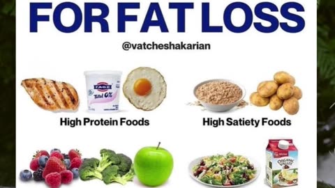 BEST FOODS FOR FAT LOSS