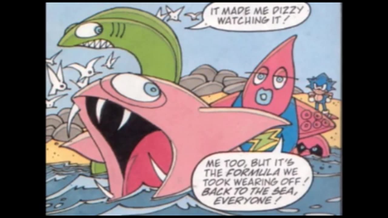 Newbie's Perspective Sonic the Comic Issue 127 Review