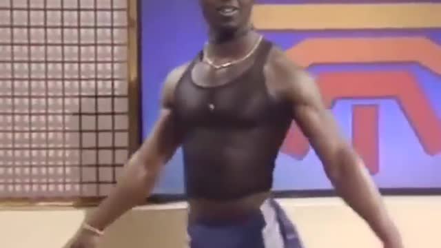 Michael Obama exercise video early 1980s Public access channel