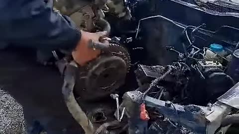 Put the engine back in its original position.